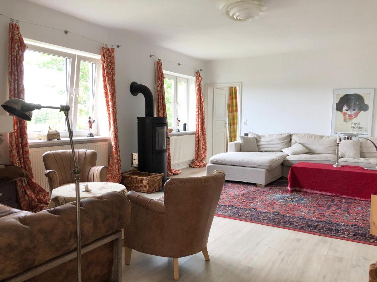 Strandnahe 3Z-Ferienwohnung Kiel Exteriör bild